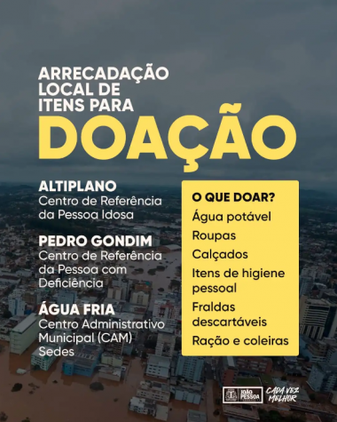 Reprodução: PMJP / Divulgação