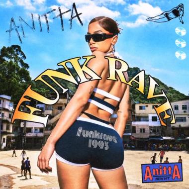 Capa do single 'Funk rave', de Anitta — Foto: Divu